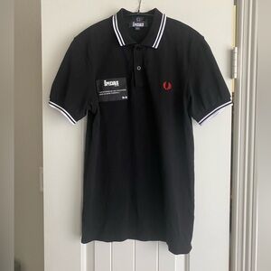 Fred Perry The Specials polo top 🖤🤍🖤